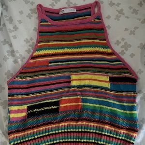 Multicolored knit Top